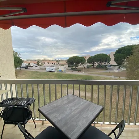 As24003-studio à 200m Plage-parking Privé Apartamento Le Grau-du-Roi